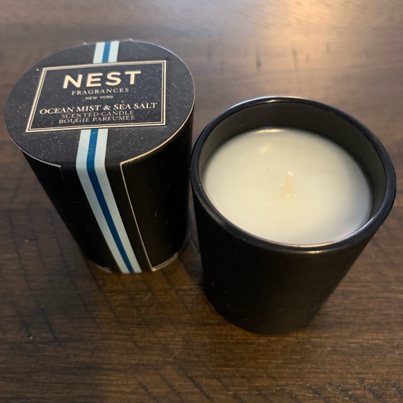 Nest Fragrances Ocean Mist & Sea Salt Mini Votives Set of Two .95 oz ea - Picture 2 of 2